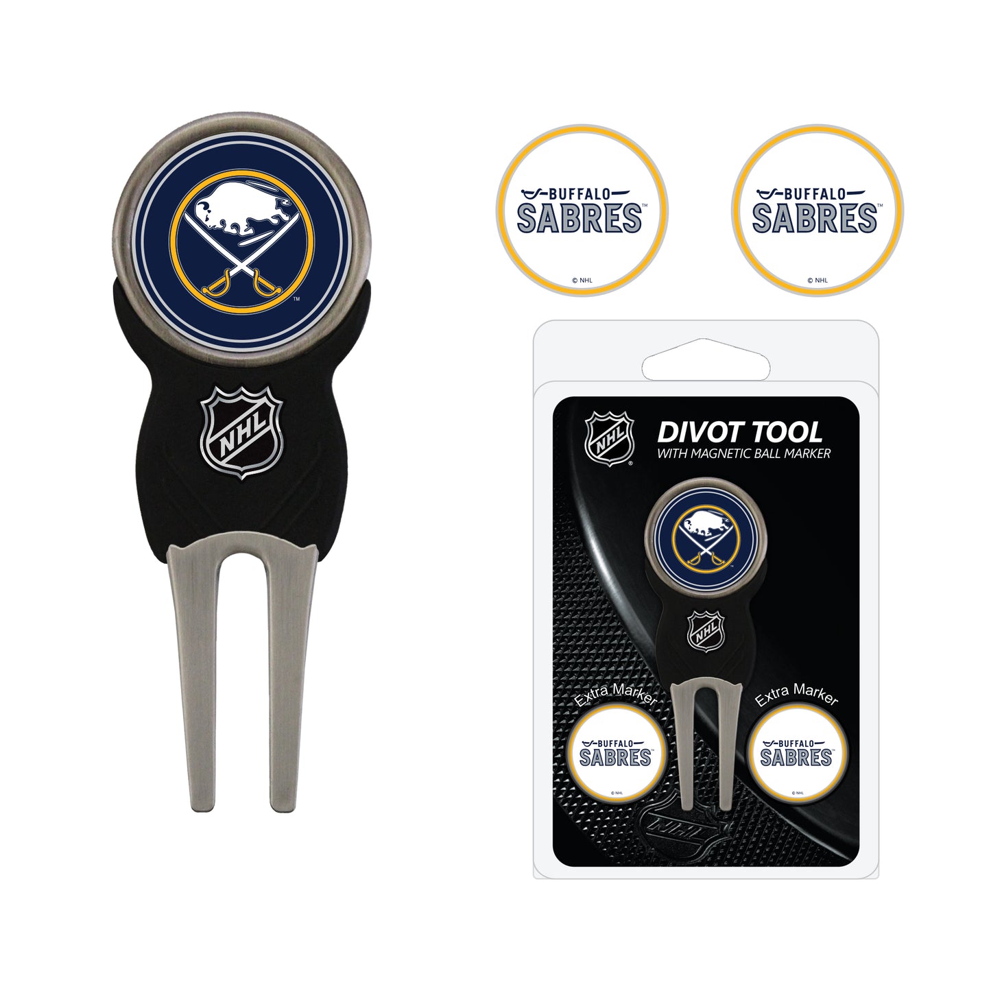 Buffalo Sabres Divot Tool Pack