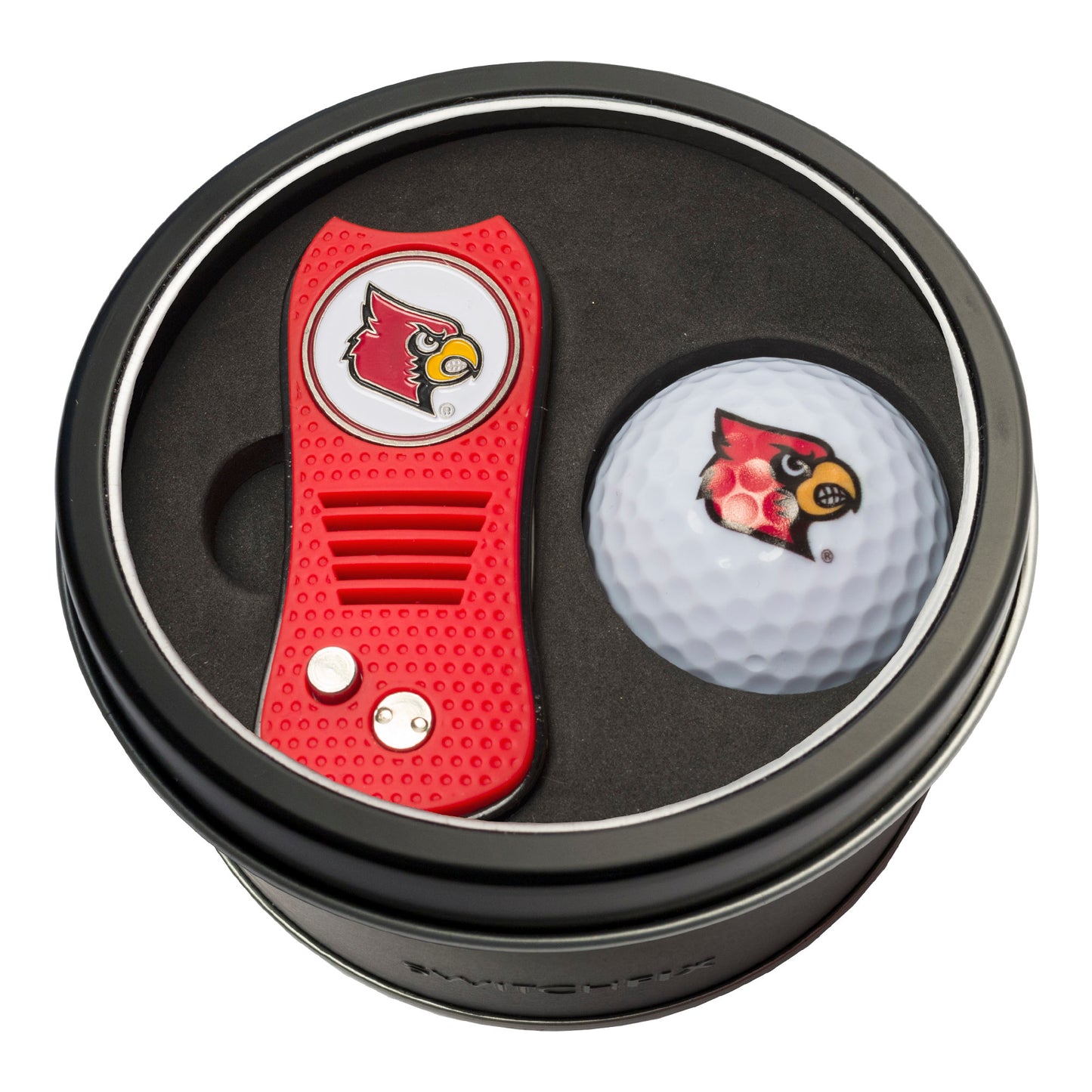 Louisville Switchblade Divot Tool + Golf Ball Tin Gift Set