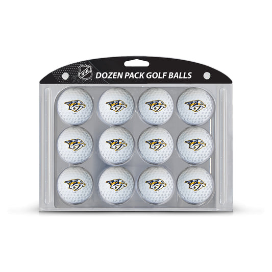 Nashville Predators Golf Balls Dozen Pack