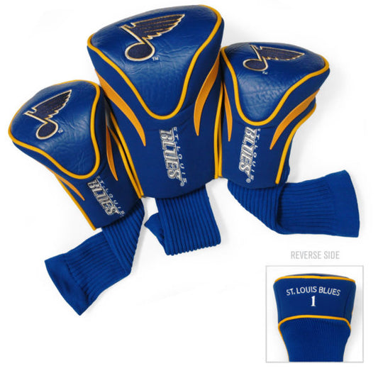 St. Louis Blues 3 Pk Contour Sock Headcovers