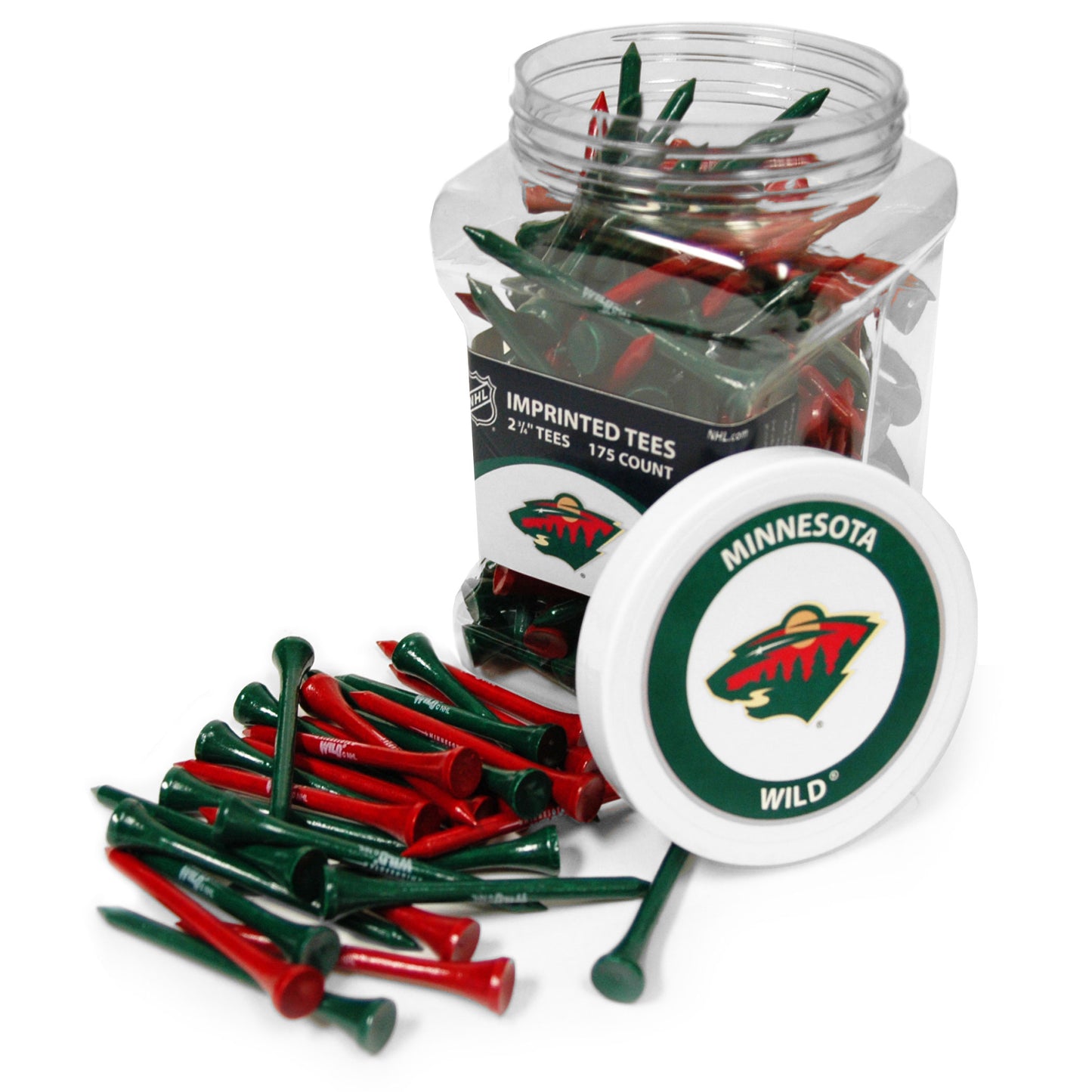 Minnesota Wild 175 Tee Jar