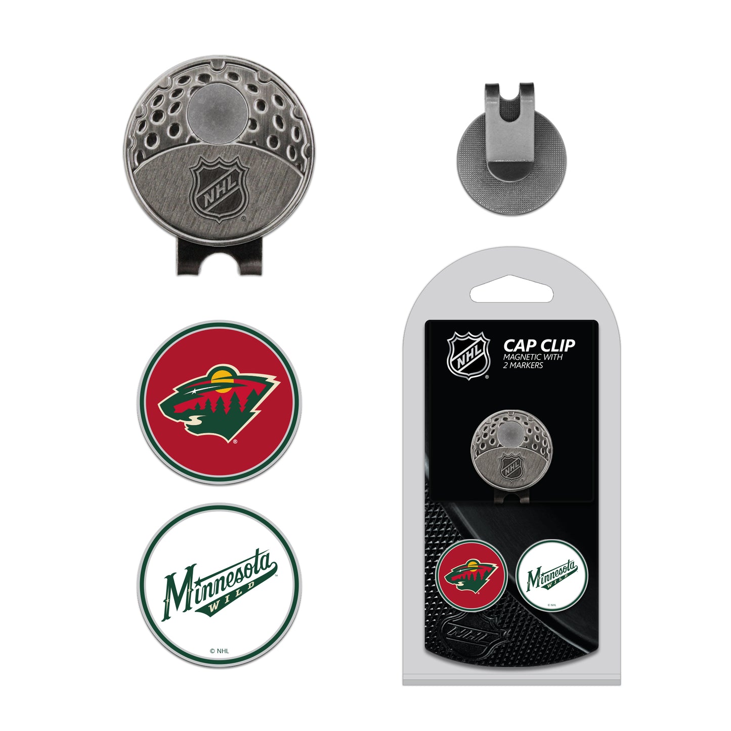 Minnesota Wild Cap Clip