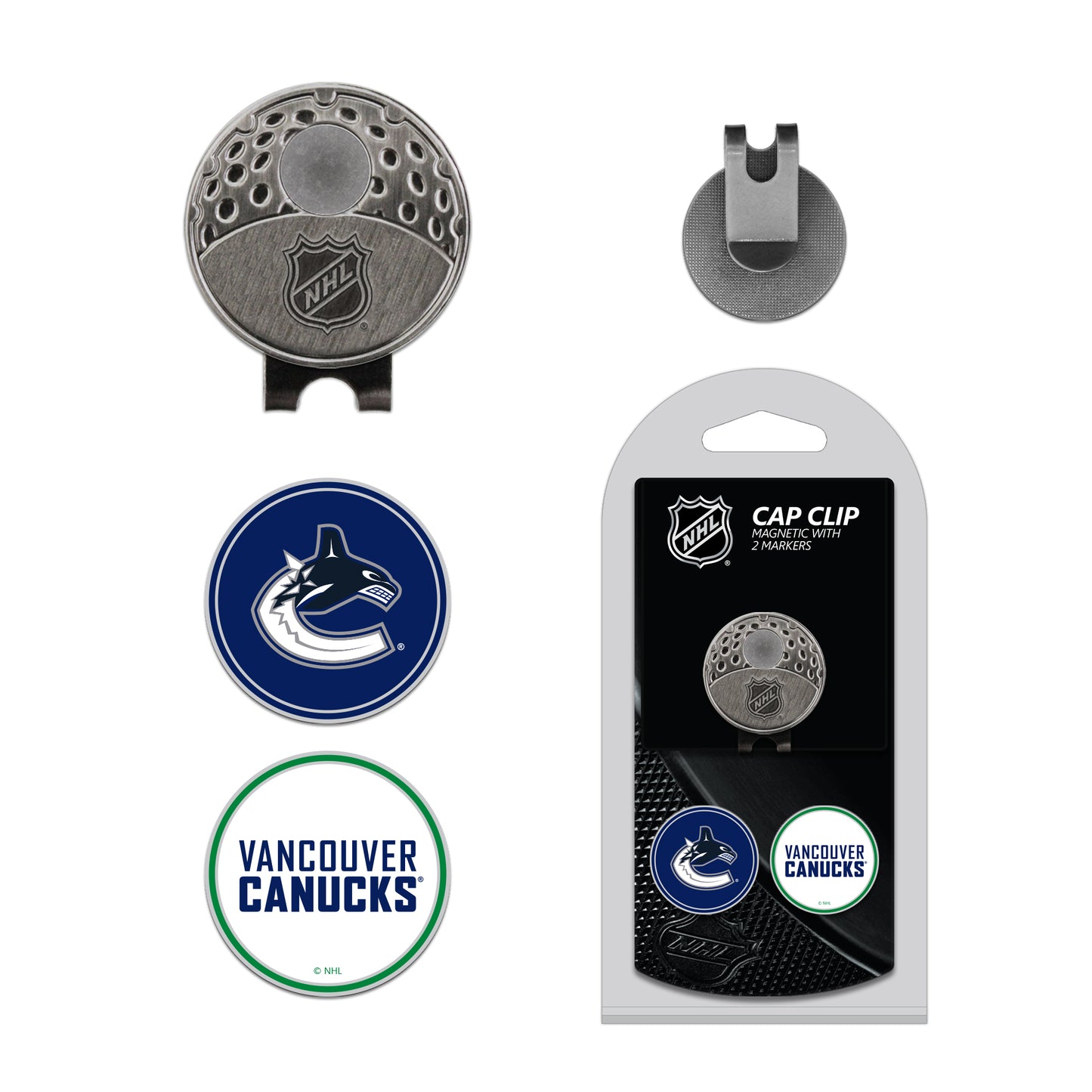 Vancouver Canucks Cap Clip