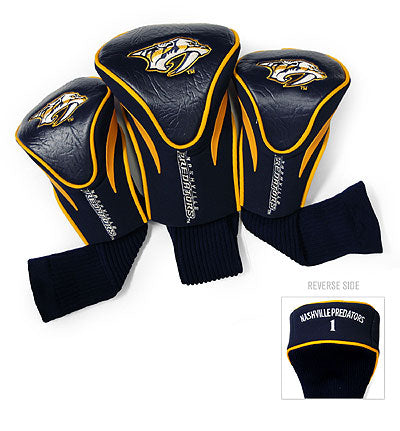 Nashville Predators 3 Pk Contour Sock Headcovers