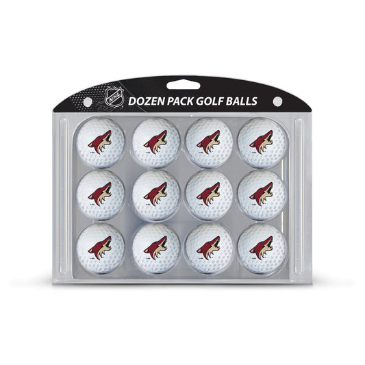 Arizona Coyotes Golf Balls Dozen Pack