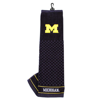 Michigan Wolverines Embroidered Towel