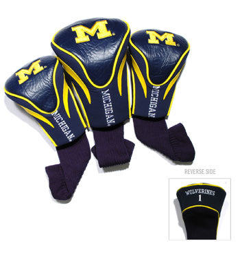 Michigan Wolverines 3 Pk Contour Sock Headcovers