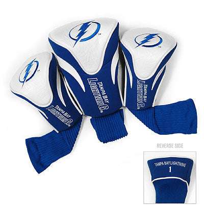 Tampa Bay Lightning 3 Pk Contour Sock Headcovers