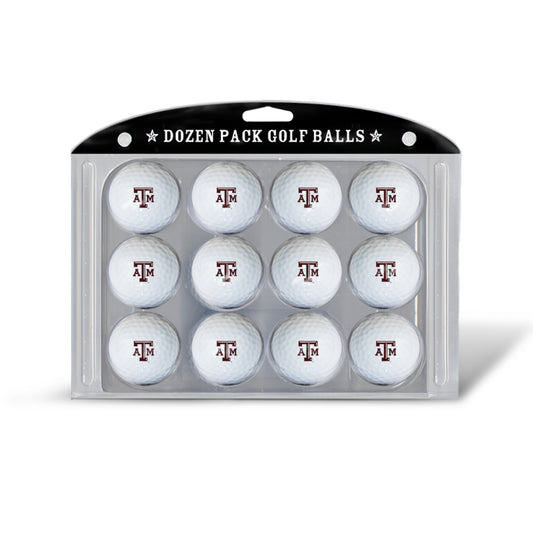 Texas A&M Golf Balls Dozen Pack