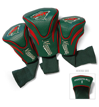 Minnesota Wild 3 Pk Contour Sock Headcovers