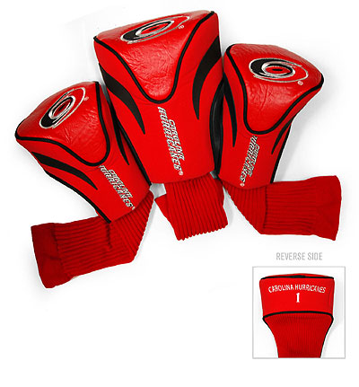 Carolina Hurricanes 3 Pk Contour Sock Headcovers