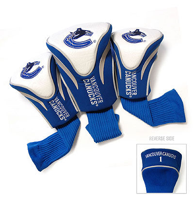 Vancouver Canucks 3 Pk Contour Sock Headcovers