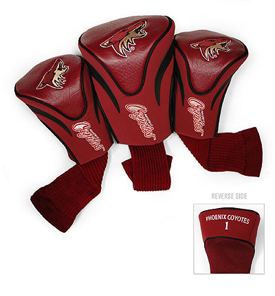 Arizona Coyotes 3 Pk Contour Sock Headcovers