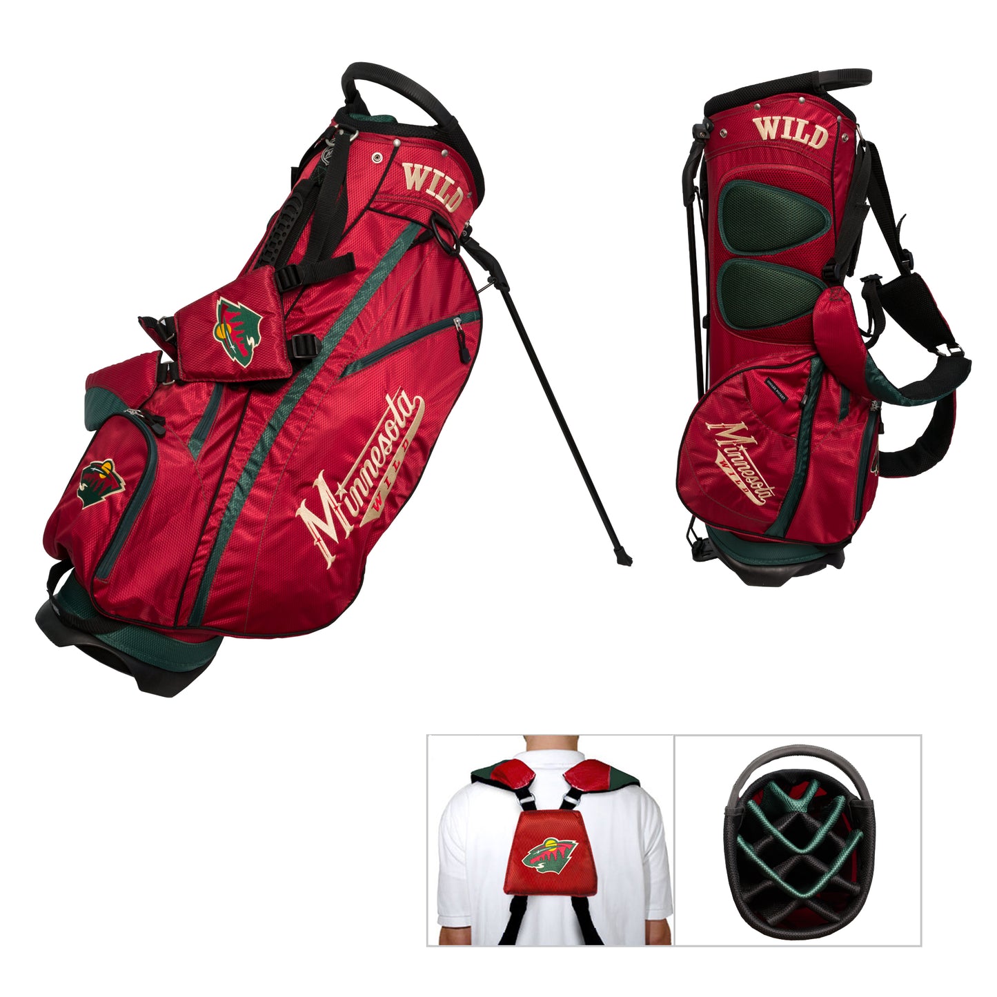 Minnesota Wild Fairway Stand Bag