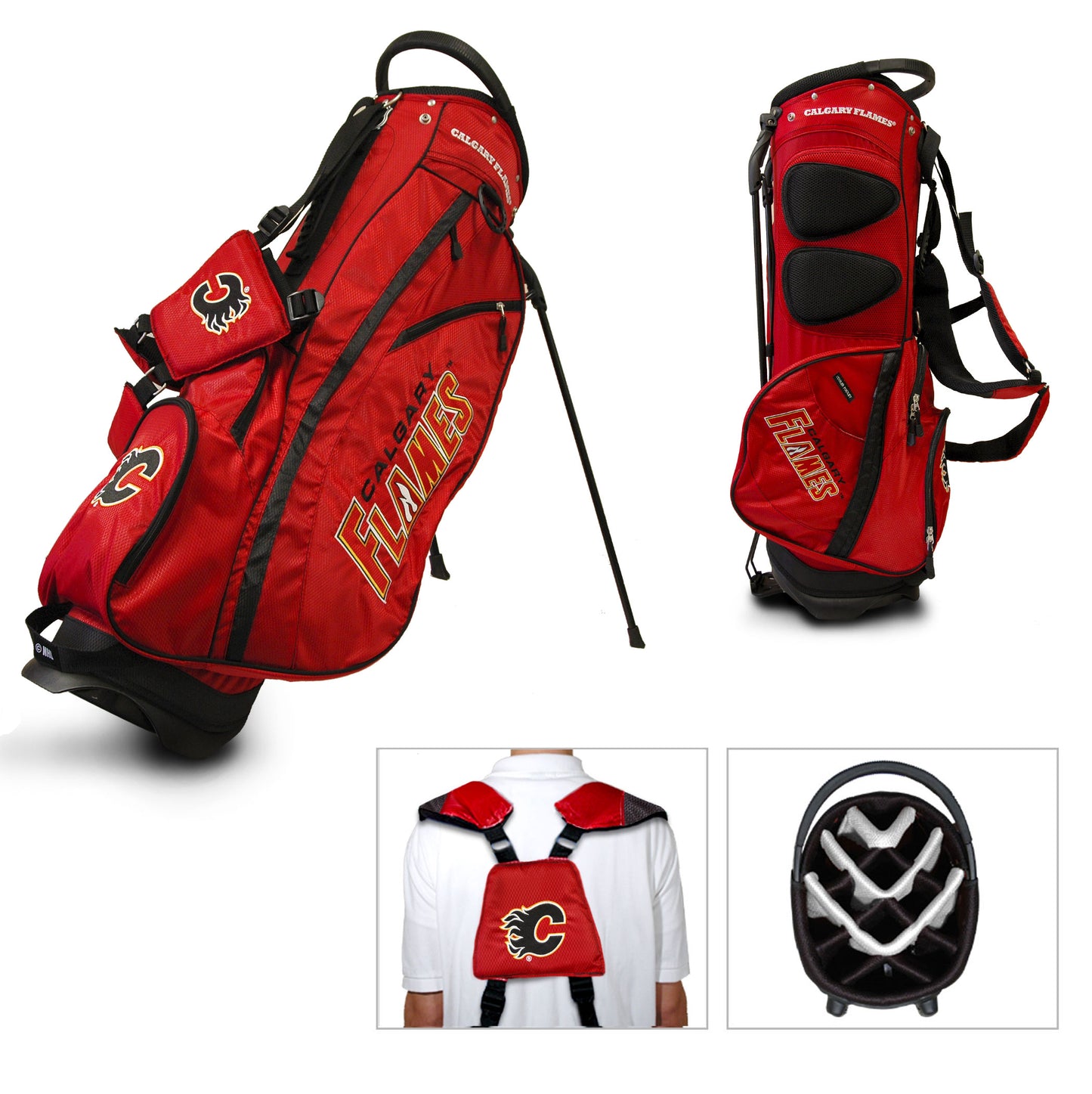 Calgary Flames Fairway Stand Bag