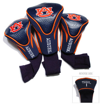 Auburn 3 Pk Contour Sock Headcovers