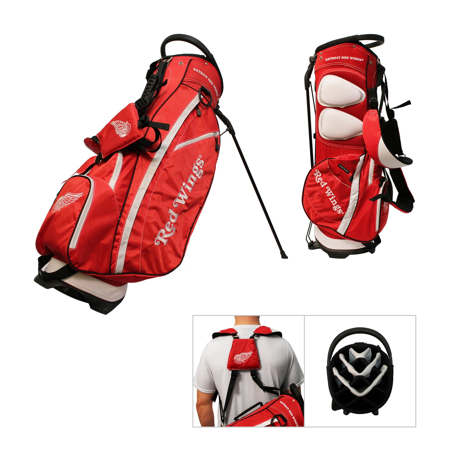 Detroit Red Wings Fairway Stand Bag