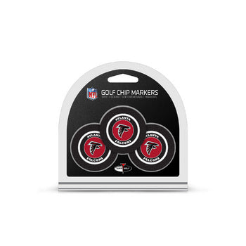 Atlanta Falcons 3 Pack Golf Chip