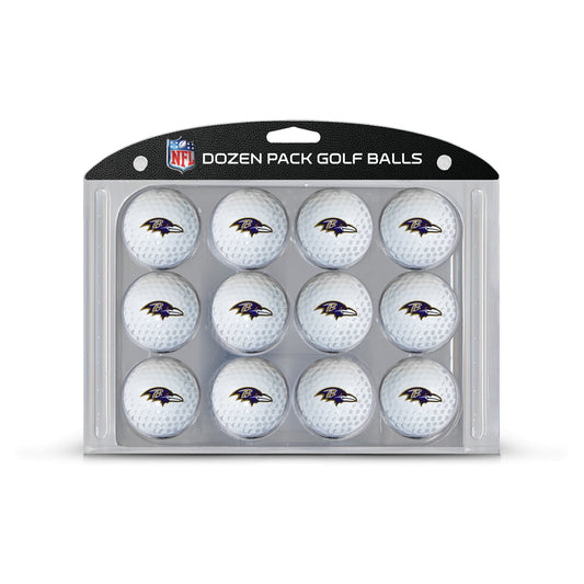 Baltimore Ravens Golf Balls Dozen Pack