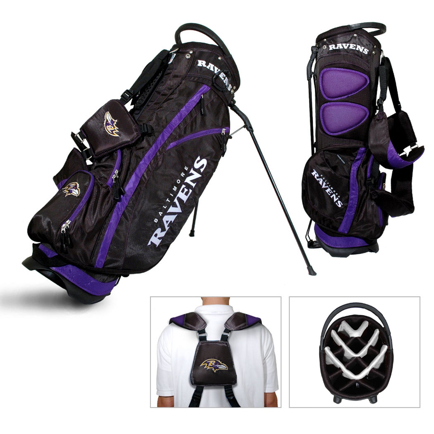 Baltimore Ravens Fairway Stand Bag