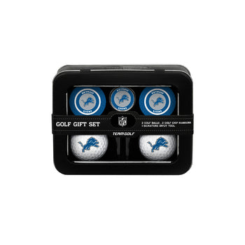 Detroit Lions 2 Ball Tin Gift Set