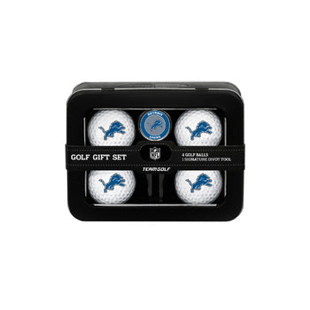 Detroit Lions 4 Ball Tin Gift Set