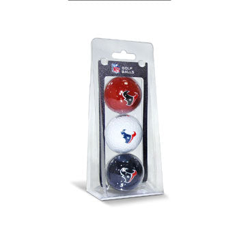 Houston Texans Golf Balls 3 Pack