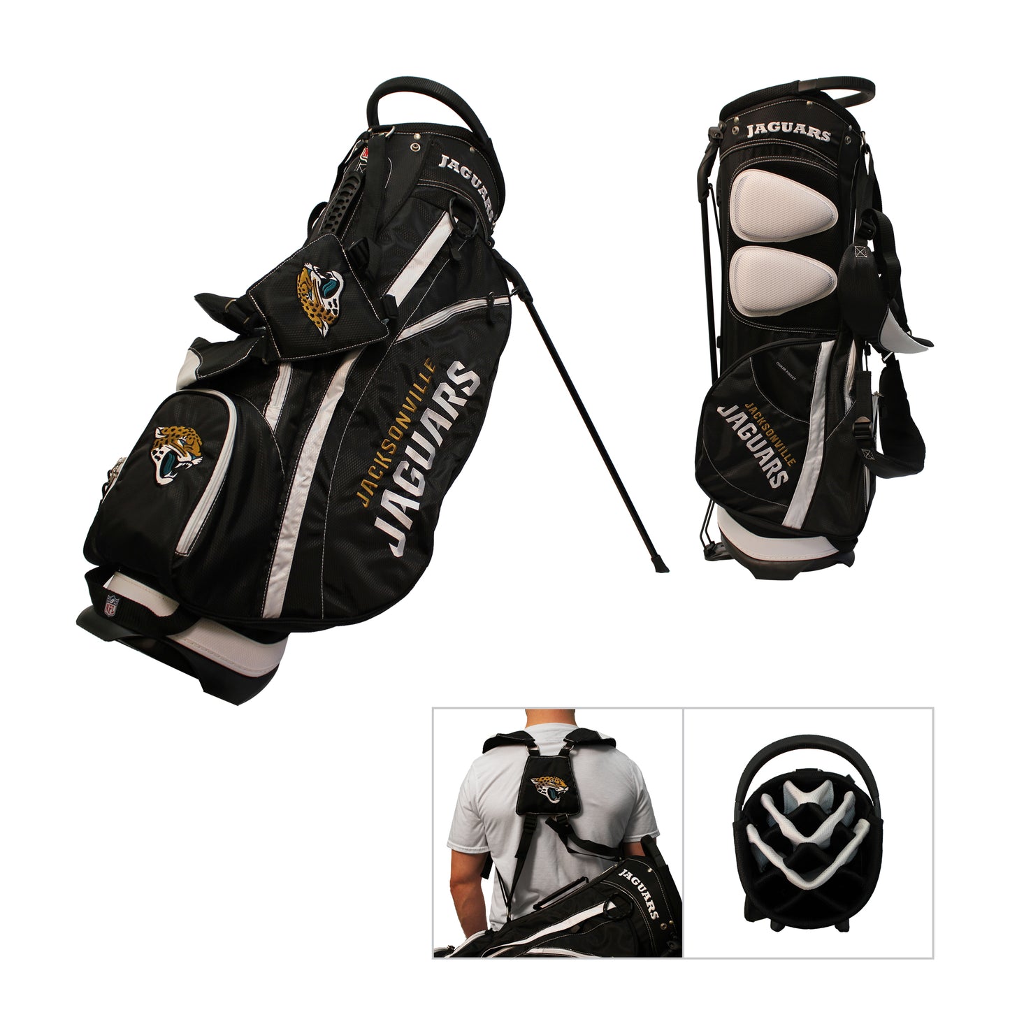 Jacksonville Jaguars Fairway Stand Bag