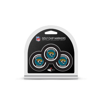 Jacksonville Jaguars 3 Pack Golf Chip