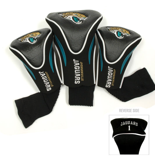 Jacksonville Jaguars 3 Pk Contour Sock Headcovers