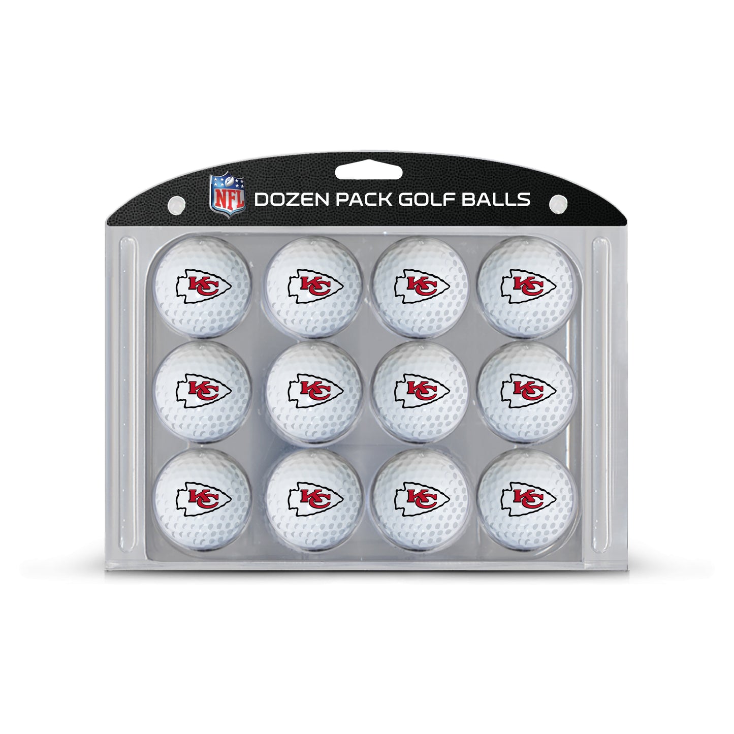 Kansas City Chiefs Golf Balls Dozen Pack