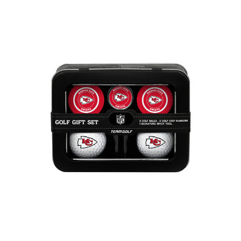 Kansas City Chiefs 2 Ball Tin Gift Set