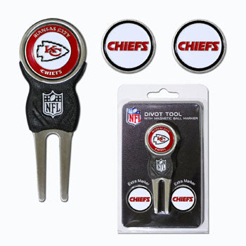 Kansas City Chiefs Divot Tool Pack