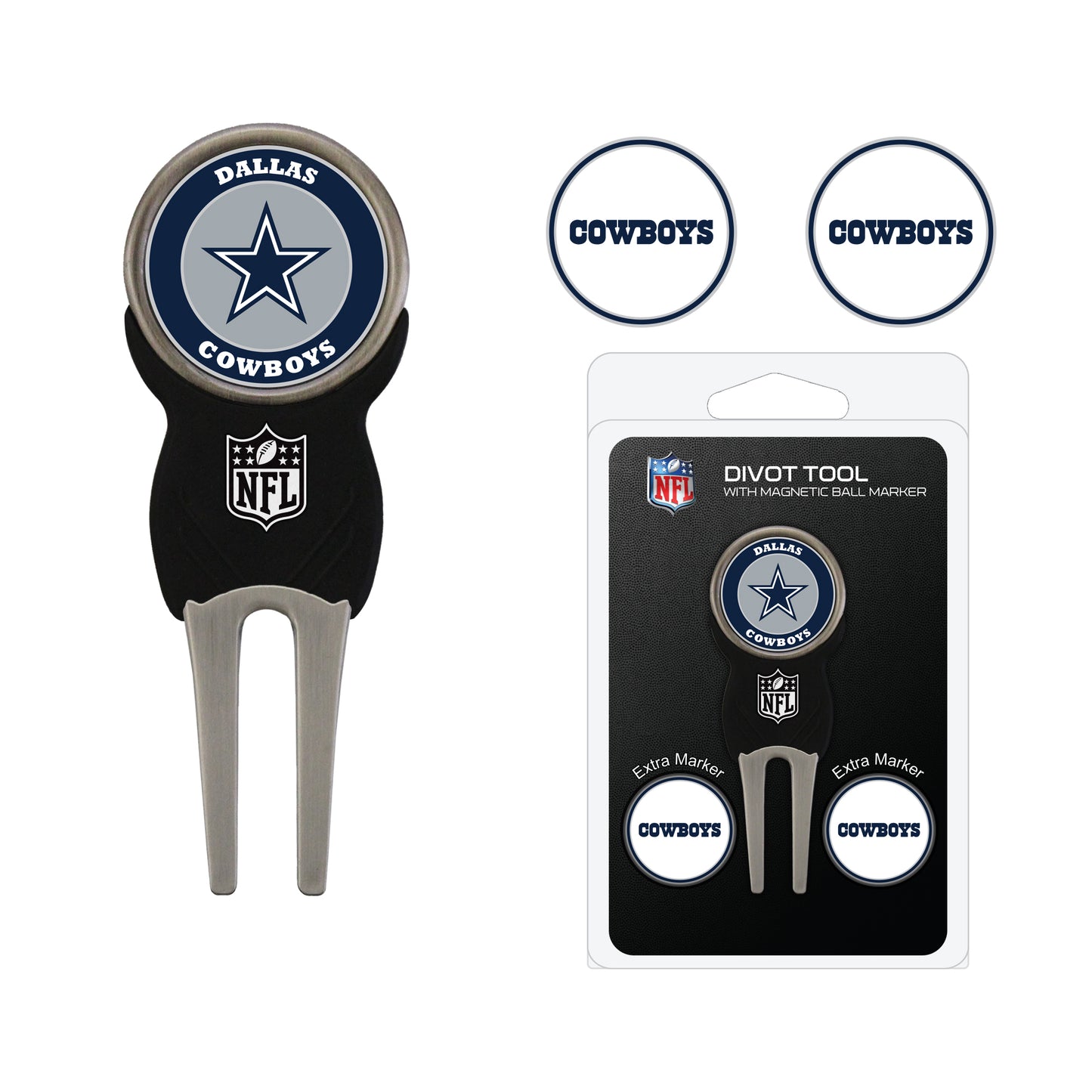 Dallas Cowboys Divot Tool Pack