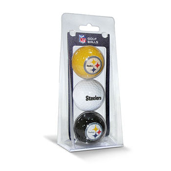 Pittsburgh Steelers Golf Balls 3 Pack