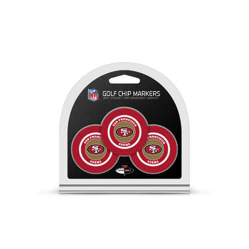 San Francisco 49Ers 3 Pack Golf Chip