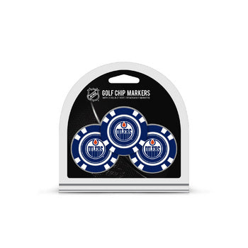 Edmonton Oilers 3 Pack Golf Chips