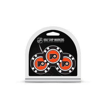 Philadelphia Flyers 3 Pack Golf Chips