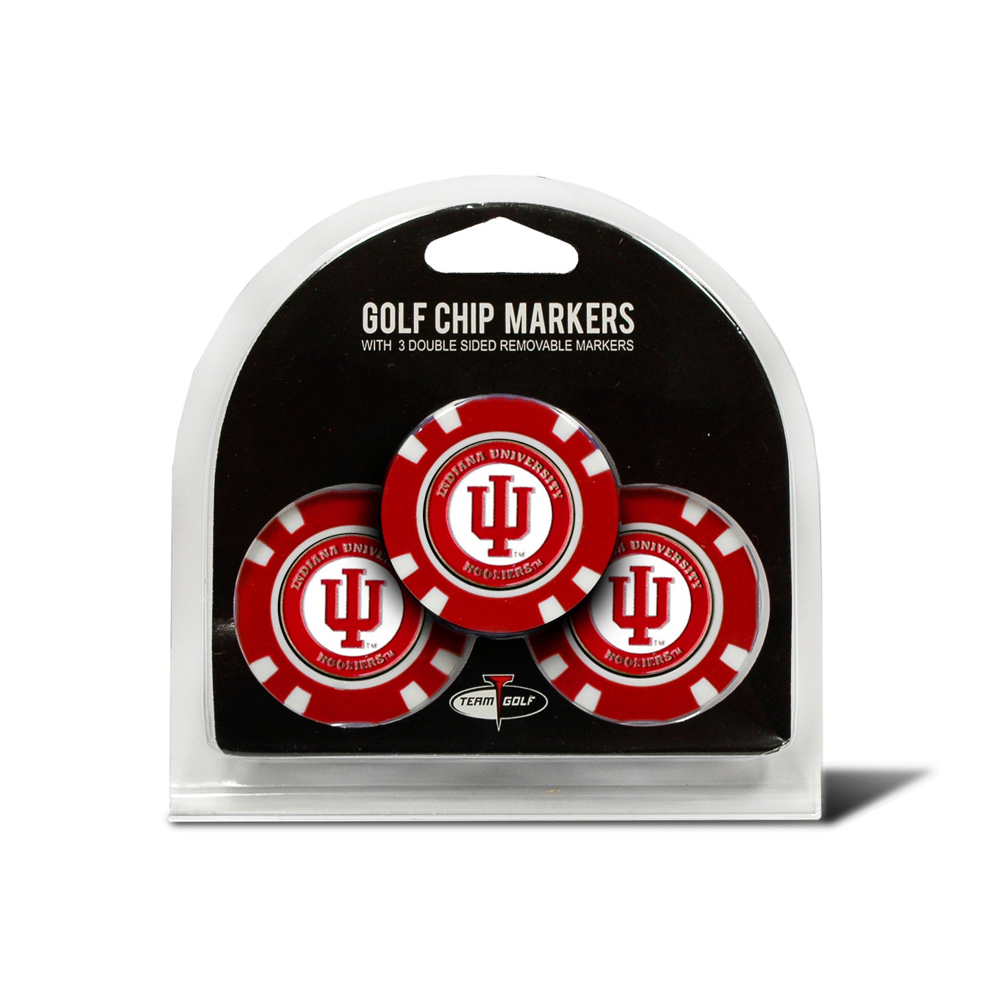 Indiana 3 Pack Golf Chip Ball Markers