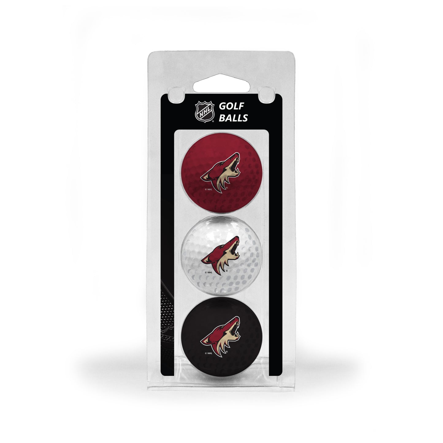 Arizona Coyotes Golf Balls 3 Pack