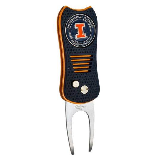 Illinois Fighting Illini Switchblade Divot Tool