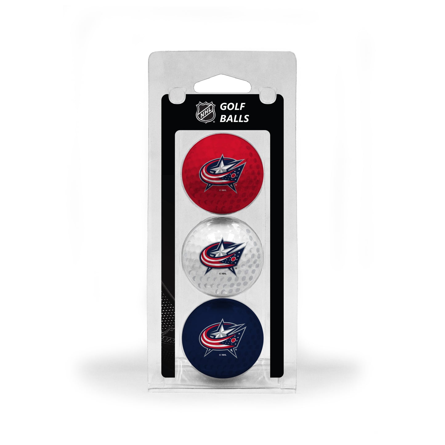 Columbus Blue Jackets Golf Balls 3 Pack