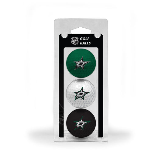 Dallas Stars Golf Balls 3 Pack