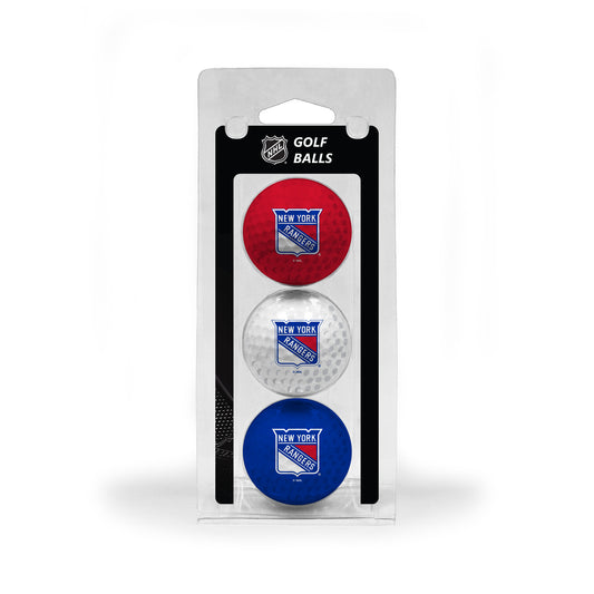 New York Rangers Golf Balls 3 Pack