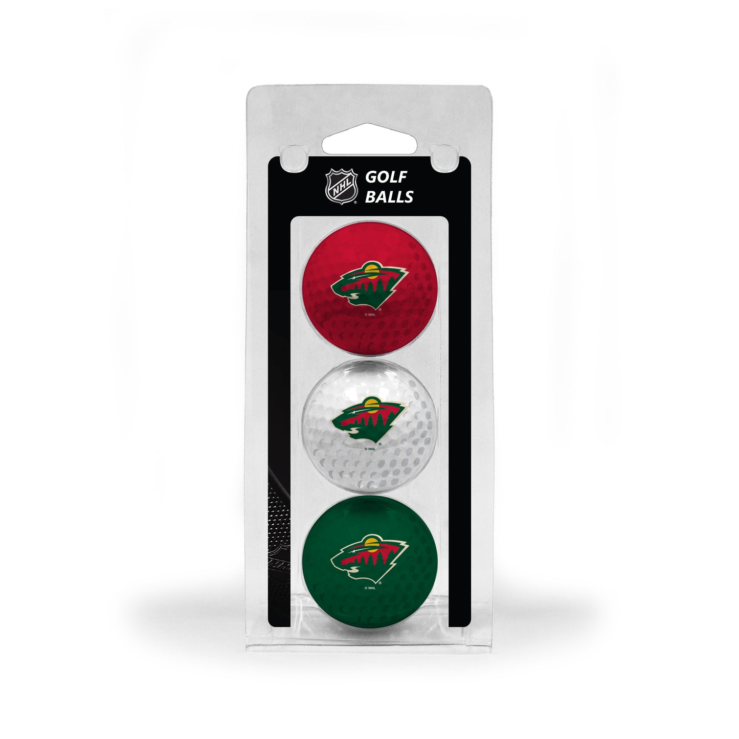 Minnesota Wild Golf Balls 3 Pack