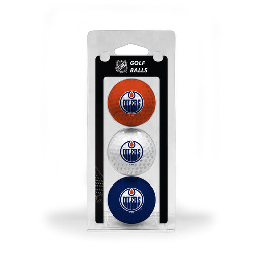 Edmonton Oilers Golf Balls 3 Pack