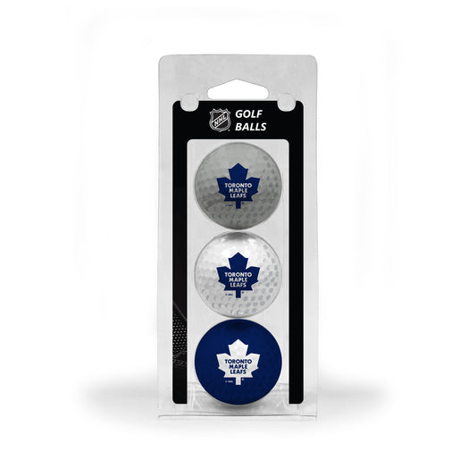 Toronto Maple Leafs Golf Balls 3 Pack