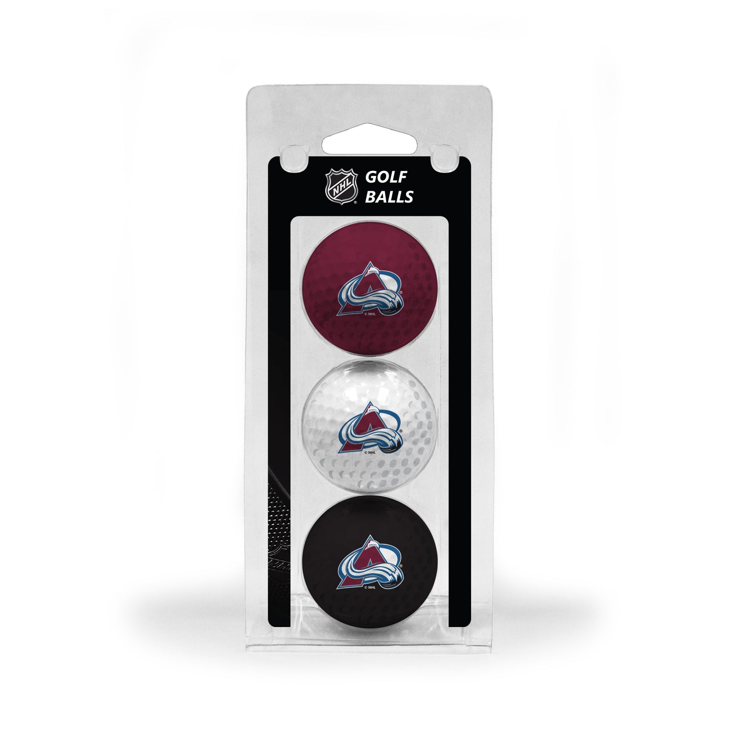 Colorado Avalanche Golf Balls 3 Pack