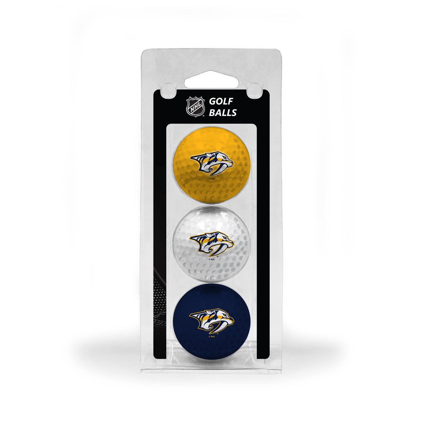 Nashville Predators Golf Balls 3 Pack