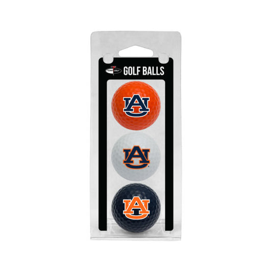 Auburn Golf Balls 3 Pack